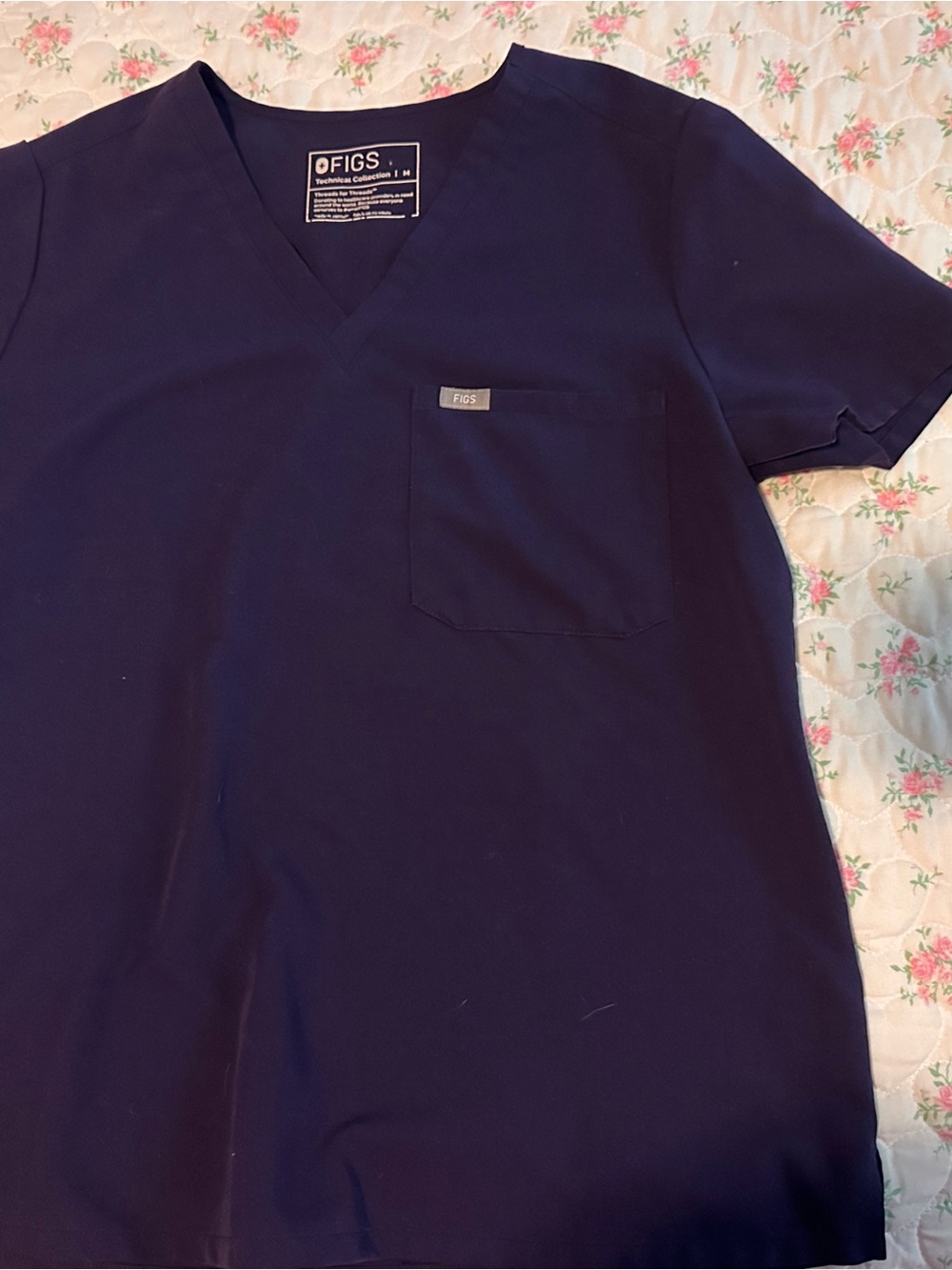 Figs V-Neck Medical Scrub Top